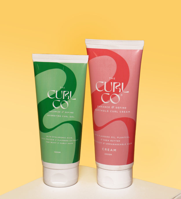 (NEW) Hydrating Curl Gel 150gm+ Soft hold cream 200gm - The Curl Co.