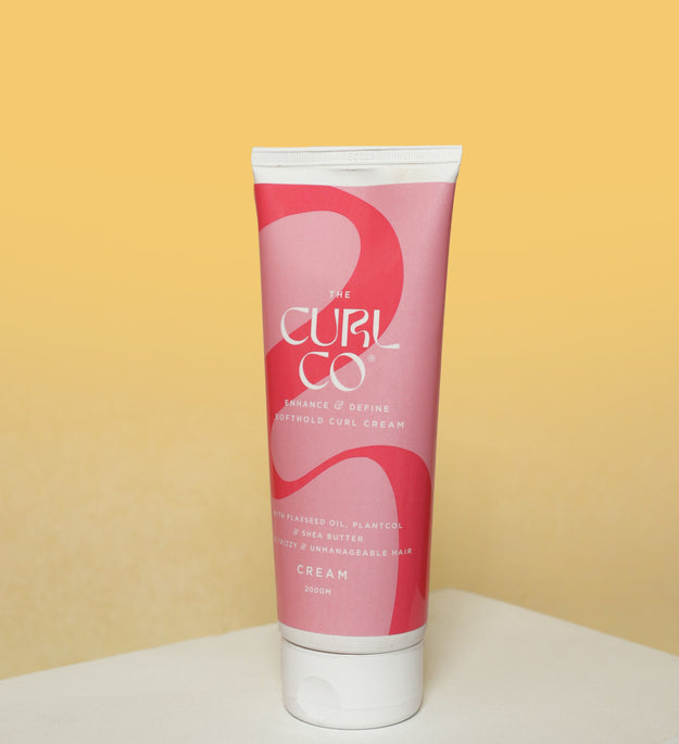 Enhance and Define Soft Hold Curl Cream (200gm) - The Curl Co.