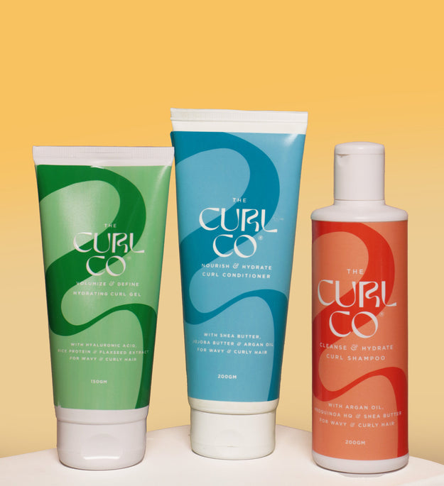 (NEW) Shampoo 200 gm + Conditioner 200 gm + Hydrating Gel 150 gm - The Curl Co.