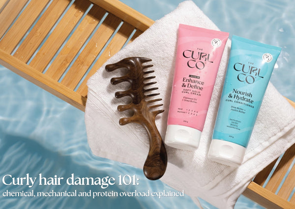 Curly Hair Damage 101 for Indian Curls: Chemical, Mechanical and Protein Overload Explained