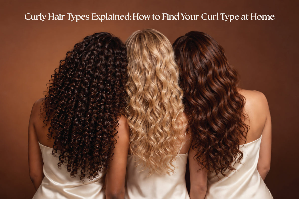 Curly Hair Types Explained: How to Find Your Curl Type at Home