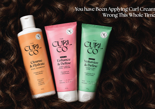You've Been Applying Curl Cream Wrong This Whole Time