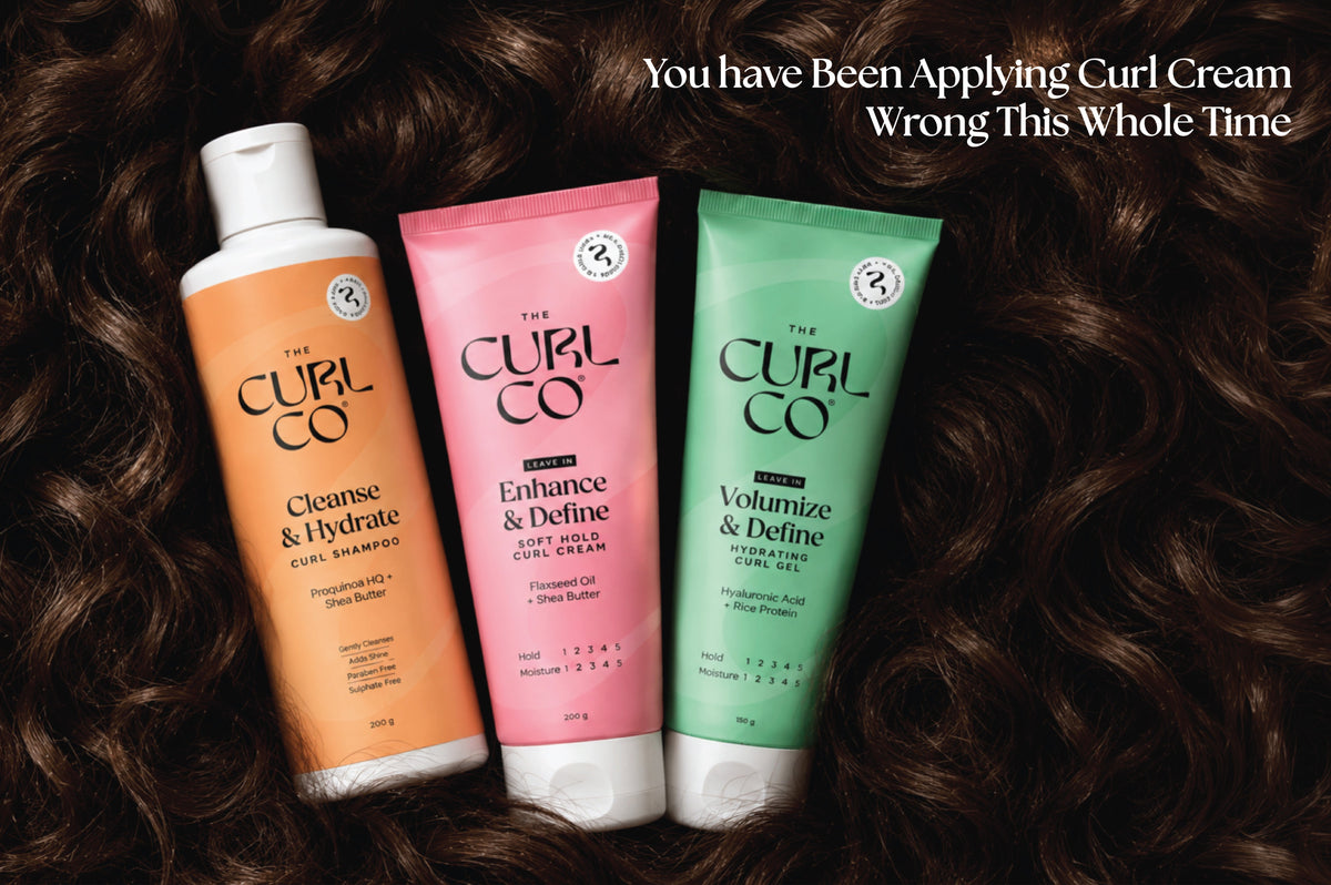 You've Been Applying Curl Cream Wrong This Whole Time