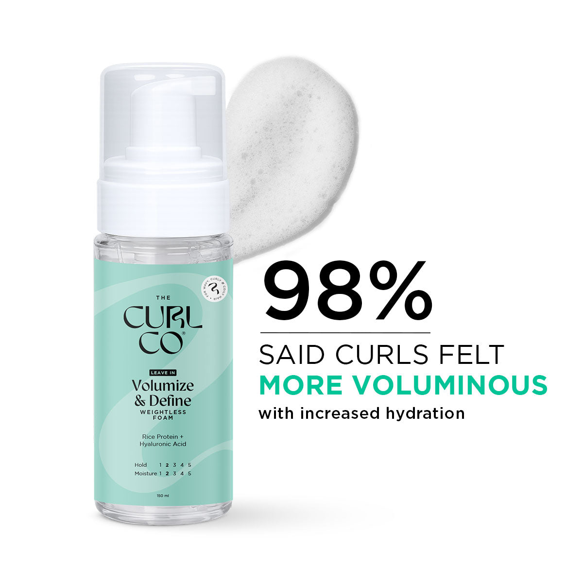 Volumize & Define Weightless Foam - The Curl Co.