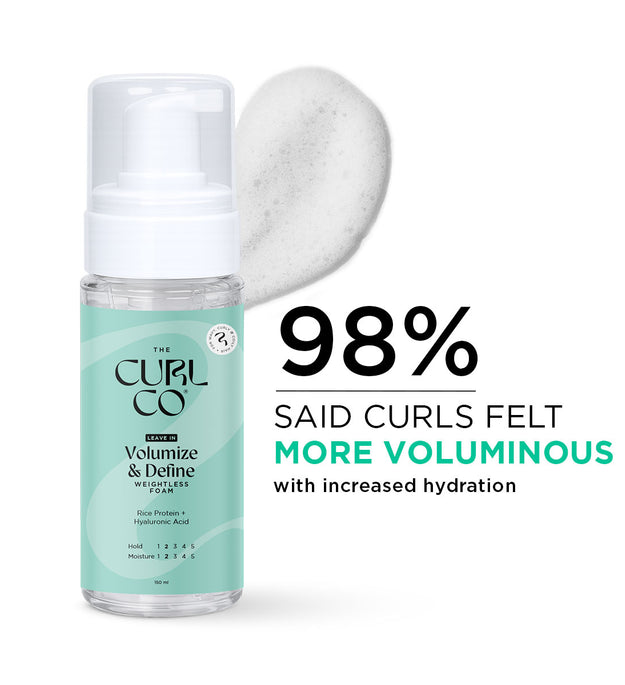 Volumize & Define Weightless Foam - The Curl Co.