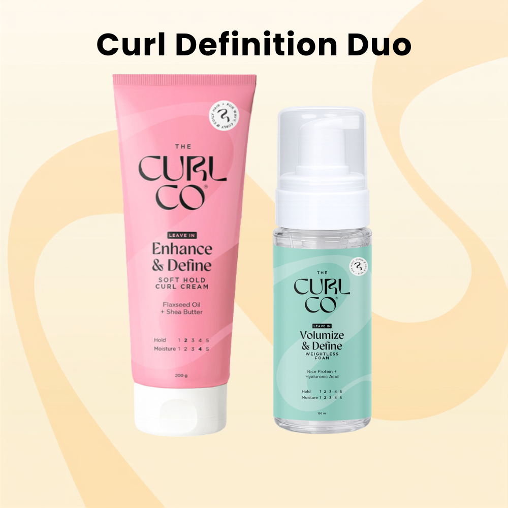 Curl Definition Duo: Soft Hold Curl Cream + Foam