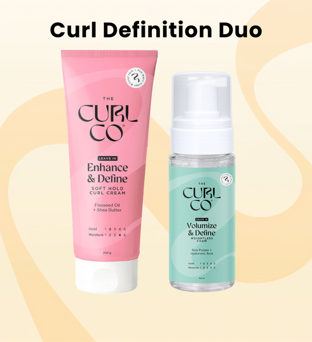 Curl Definition Duo: Soft Hold Curl Cream + Foam