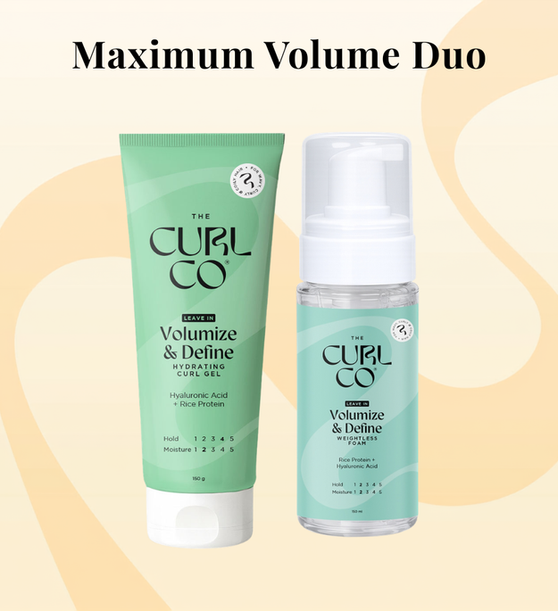 Maximum Volume Duo: Foam+ Gel
