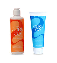 Curl Shampoo + Curl Conditioner Bundle (200gm Each) - The Curl Co.