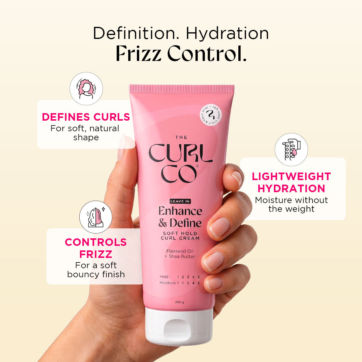 Enhance and Define Soft Hold Curl Cream (200gm)