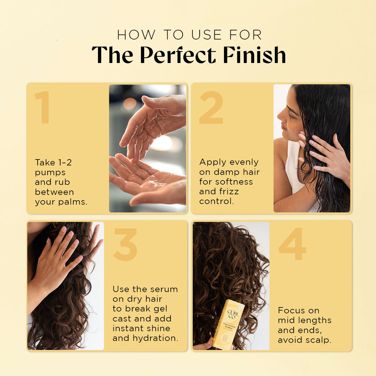 Frizz Control & Shine Hair Serum (50g)