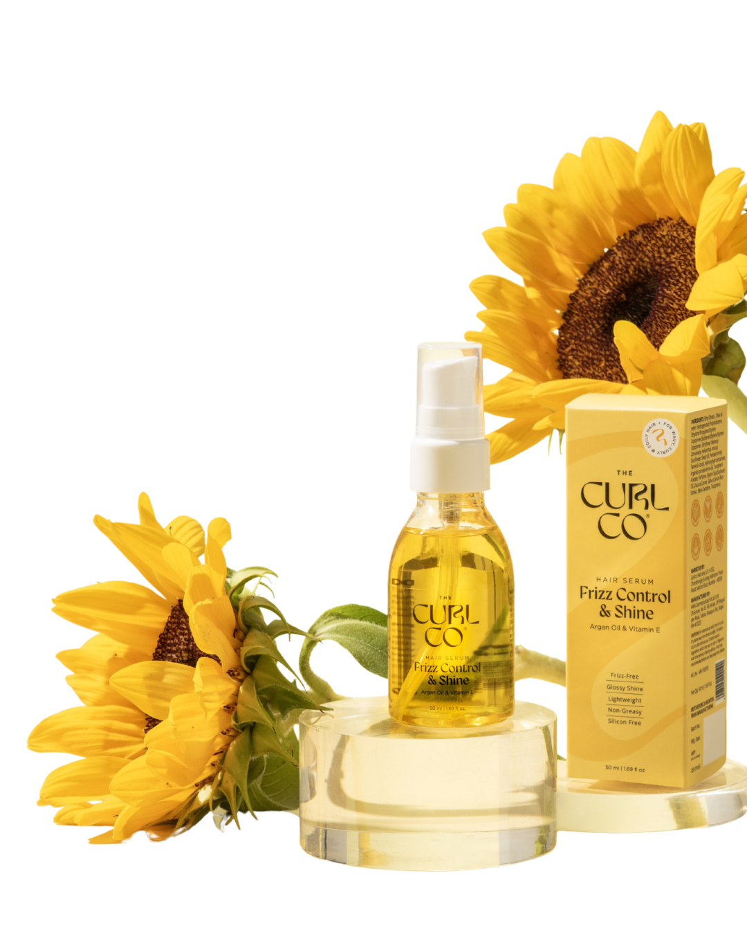 Frizz Control & Shine Hair Serum (50g) - The Curl Co.