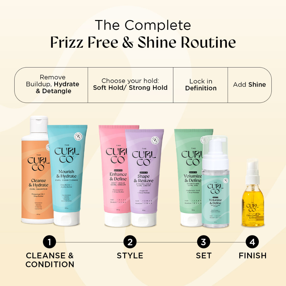 Curl Definition Duo: Soft Hold Curl Cream + Foam