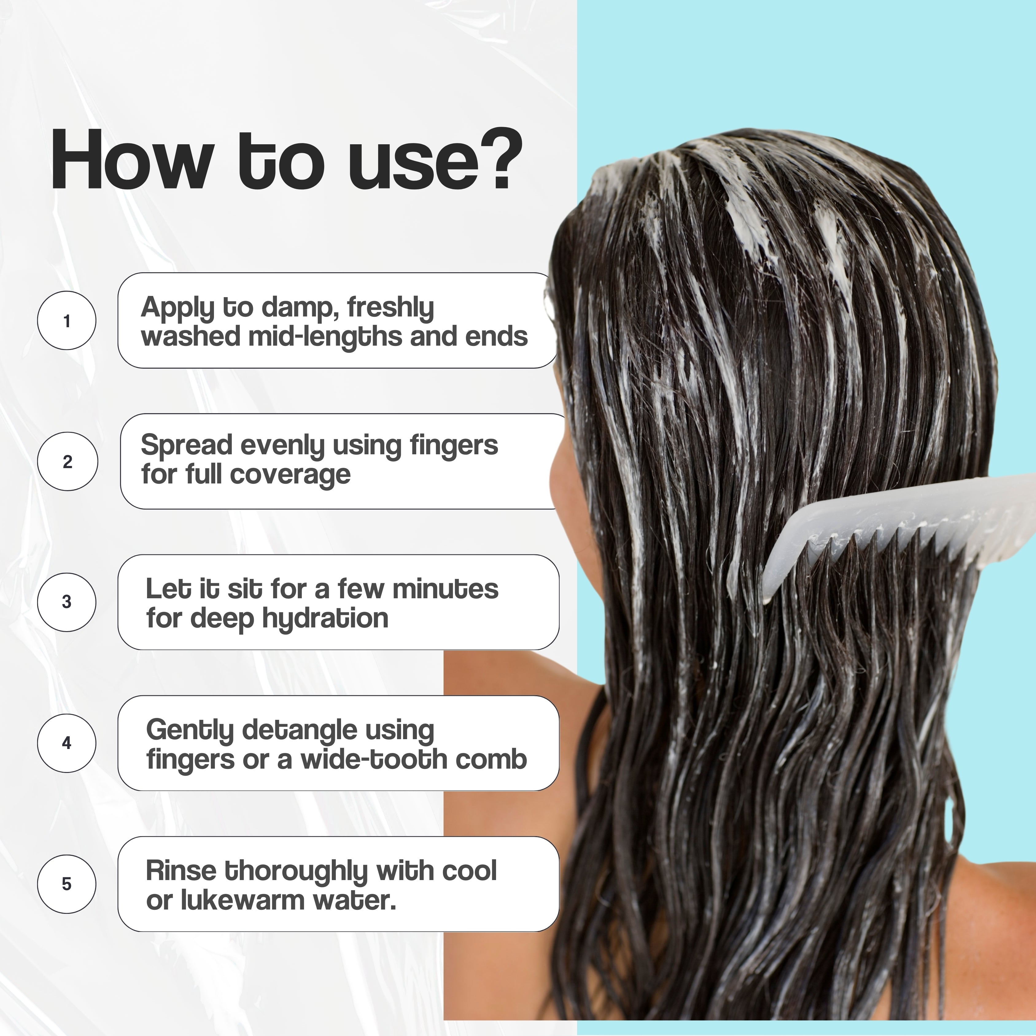 Shampoo + Conditioner + Soft Hold curl cream + Gel + Serum