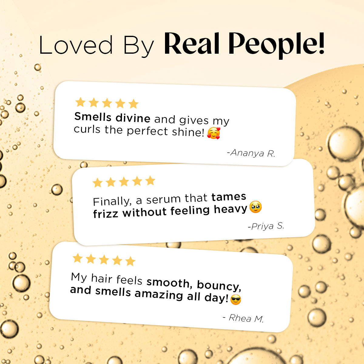 Frizz Control & Shine Hair Serum (50g)