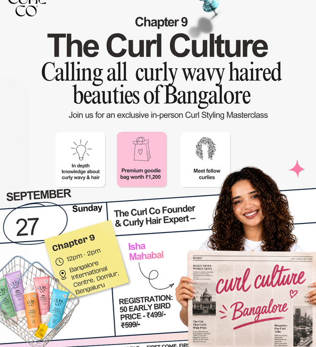 Curl Culture Ticket- Bengaluru, 27th Sept, Sunday (12pm to 2pm)