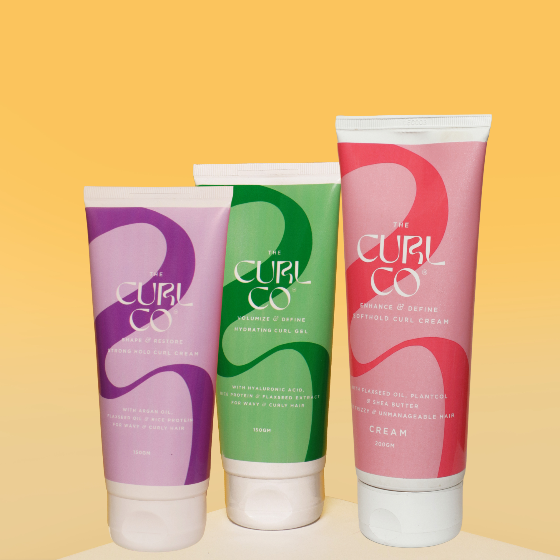 Ultimate Styling Trio (Soft Hold Curl Cream 200g + Shape & Restore Strong Hold Curl Cream 150g + Volumize & Define Hydrating Gel 150g)