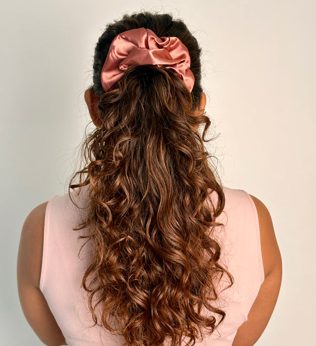 Satin Scrunchies (Pack of 3 or 6) - The Curl Co.