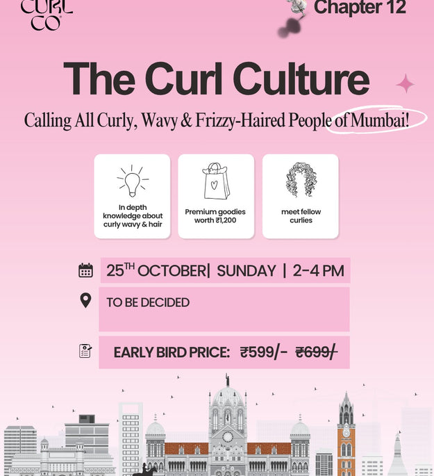 Curl Culture Ticket- Mumbai, 25th October, Sunday (2pm to 4pm)