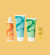 Shampoo + Conditioner + Gel+ Frizz control & Shine Serum - The Curl Co.