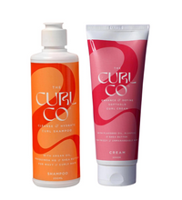 Curl Shampoo + Curl Cream Bundle (200gm Each) - The Curl Co.