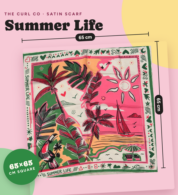 Satin Scarf - Summer Life
