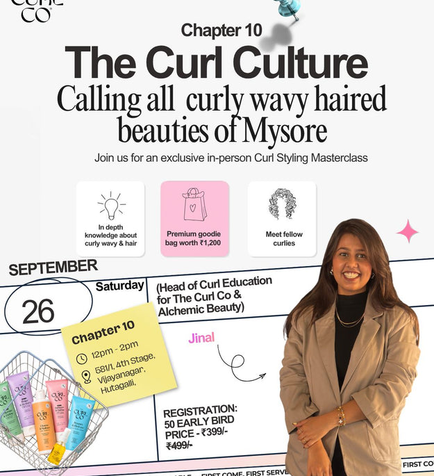 Curl Culture Ticket- Mysore, 26th Sept, Saturday (12pm to 2pm)