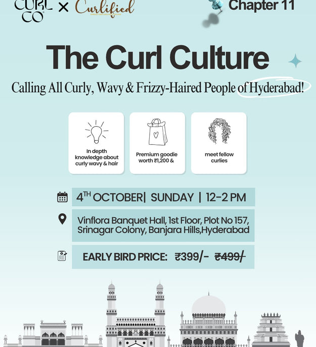 Curl Culture Ticket- Hyderabad, 4th October (12pm to 2pm)