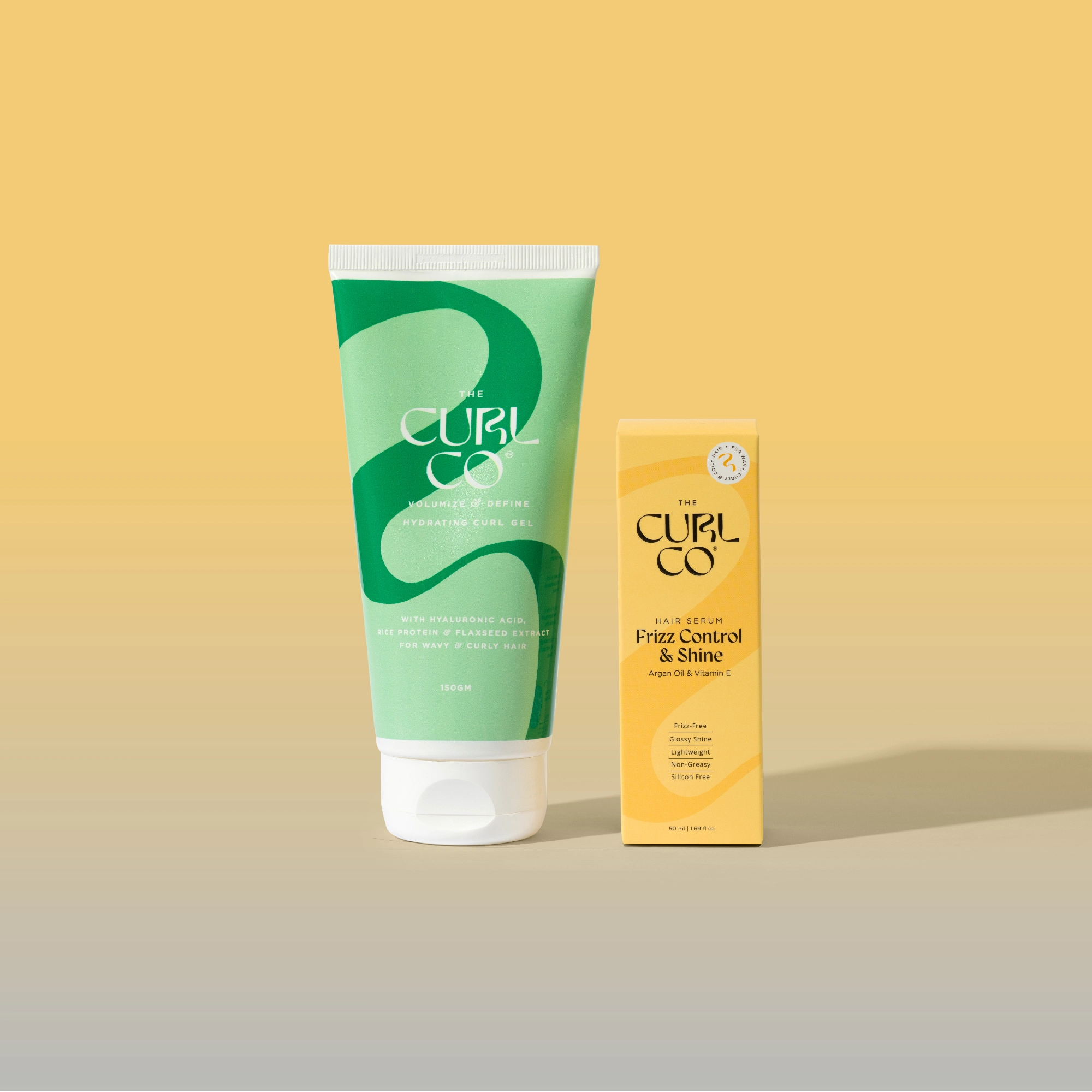 Hydrating Gel +Frizz control & Shine Serum