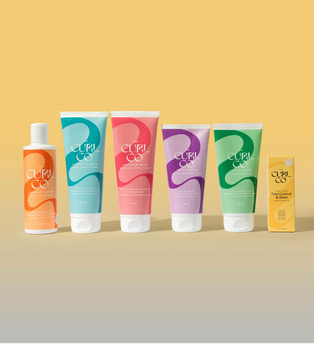 Shampoo + Conditioner + Soft Hold Curl Cream+ Strong Hold Curl Cream + Hydrating Gel + Frizz control & Shine Serum