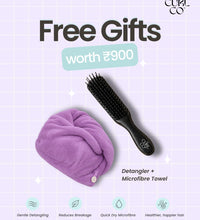 Free Gift Worth Rs.900/- - The Curl Co.
