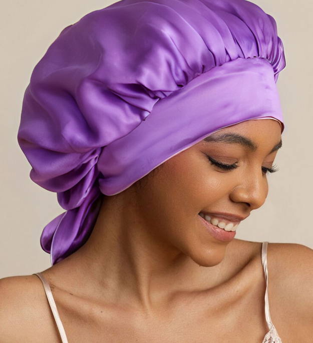 satin hair bonnet for curly hair – The Curl Co