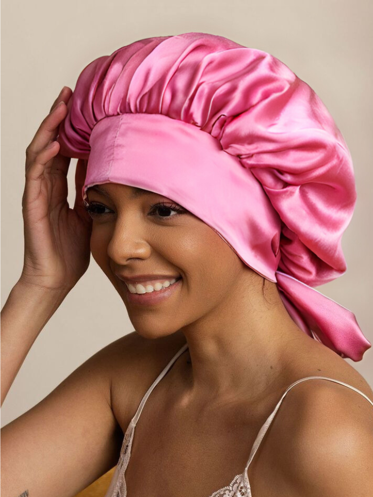 Curl Protect Satin Bonnet - The Curl Co.