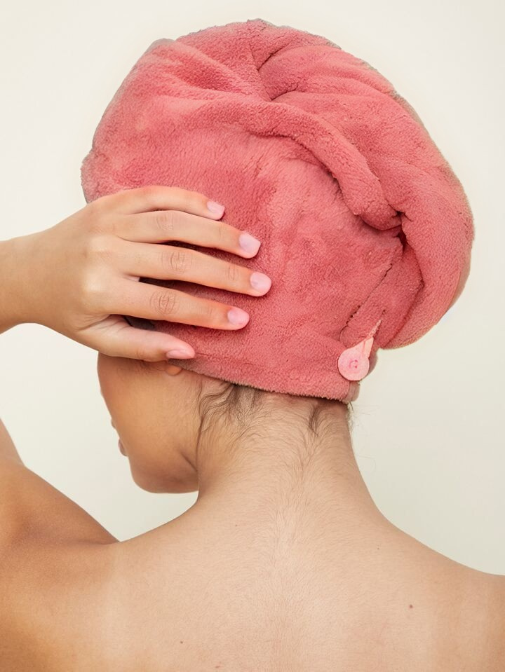 Microfiber Hair Towel for Curly & Wavy Hair | Fast-Drying, Frizz-Free & Winter Friendly