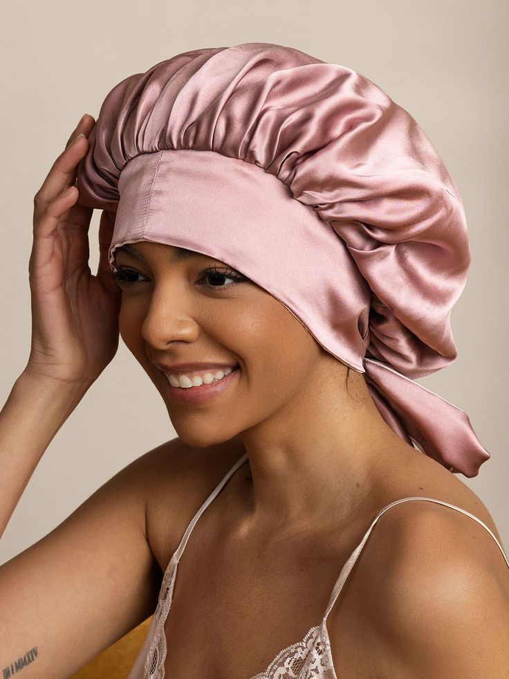 satin hair bonnet for curly hair – The Curl Co