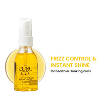 The Curl Co Frizz Control & Shine hair oil